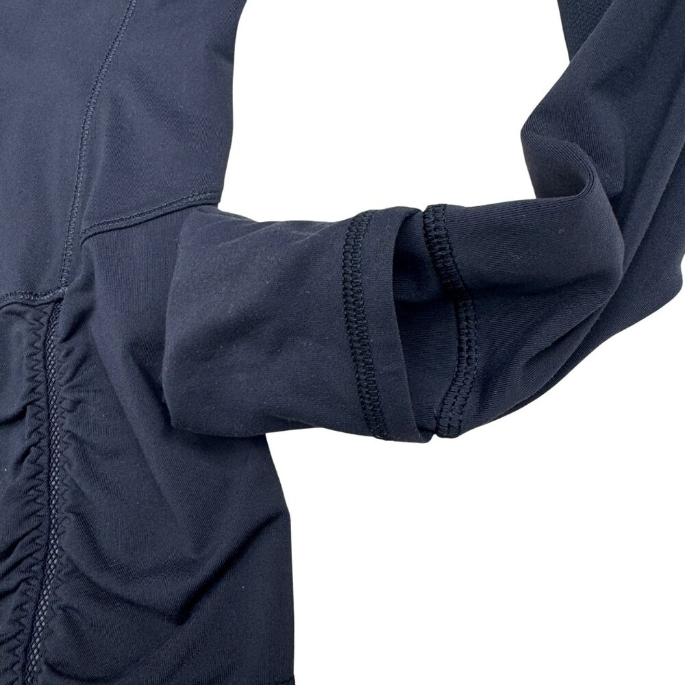 Lululemon Women's Black 1/4 Zip LS Pull Over Activewear, Size S - Picture 5 of 7